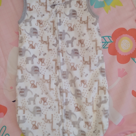 🔥2 pcs Baby girl sleepwear, 0-3M baby girl, Sleepwear, baby pajamas - Picture 2 of 4